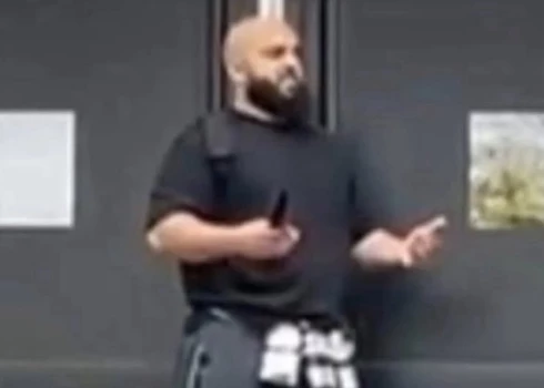 Džihads aš Šamī, kuru medijos norāda kā uzbrucēju Mančestras sinagogai (ekrānuzņēmums no "X")