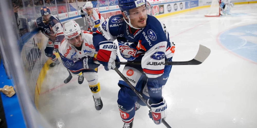 Latvijas uzbrucējs Rūdolfs Balcers.