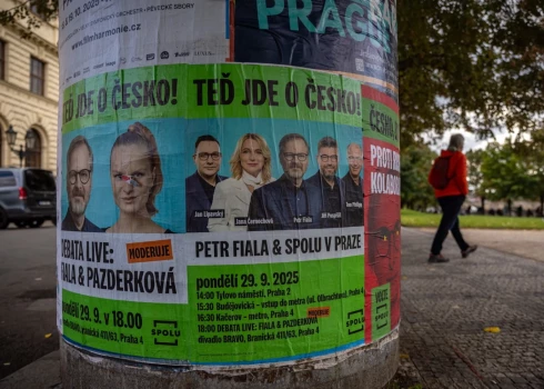 Čehijas parlamenta vēlēšanās uzvarējusi Babiša partija ANO. 