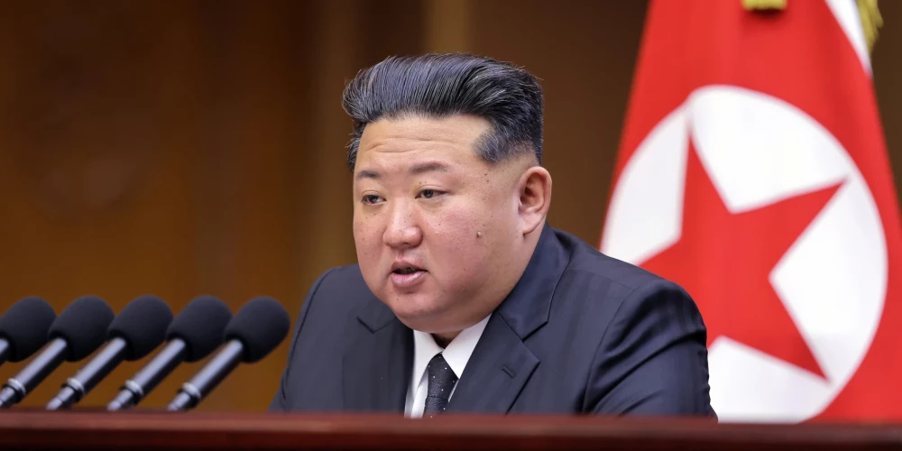 Ziemeļkorejas diktators Kims Čenuns.