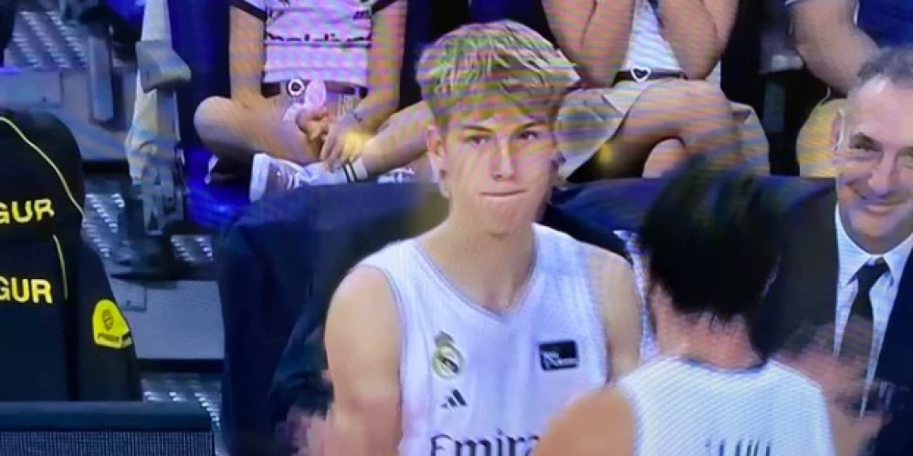 Grīnvalds Madrides "Real" rindās debitē Spānijas basketbola čempionātā.