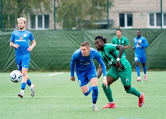 "Daugavpils" trešo reizi šosezon apspēlē "Audu" un Latvijas futbola virslīgā pakāpjas uz ceturto vietu