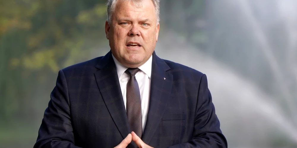 Latvijas Pašvaldību savienības priekšsēdis Gints Kaminskis