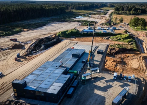 Иецава становится стратегической базой строительства Rail Baltica.