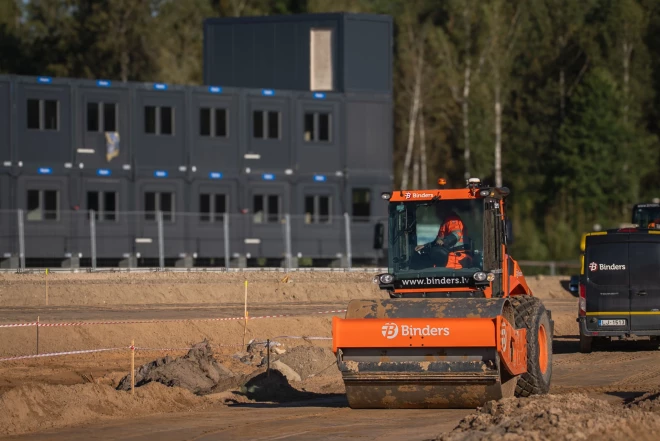 70 тысяч кубометров насыпи и километры дорог - процесс идет!