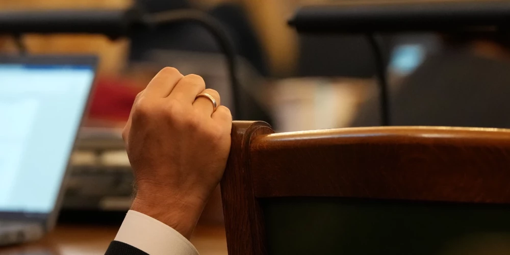 Saeimas sēde, kurā lema par Stambulas konvencijas ratifikācijas likumprojektu.