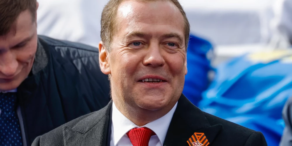 Krievijas eksprezidents, Drošības padomes priekšsēdētāja vietnieks Dmitrijs Medvedevs