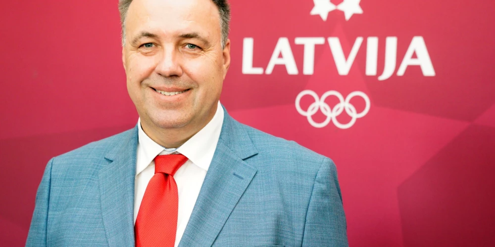 Latvijas Olimpiskās komitejas prezidents Raimonds Lazdiņš.