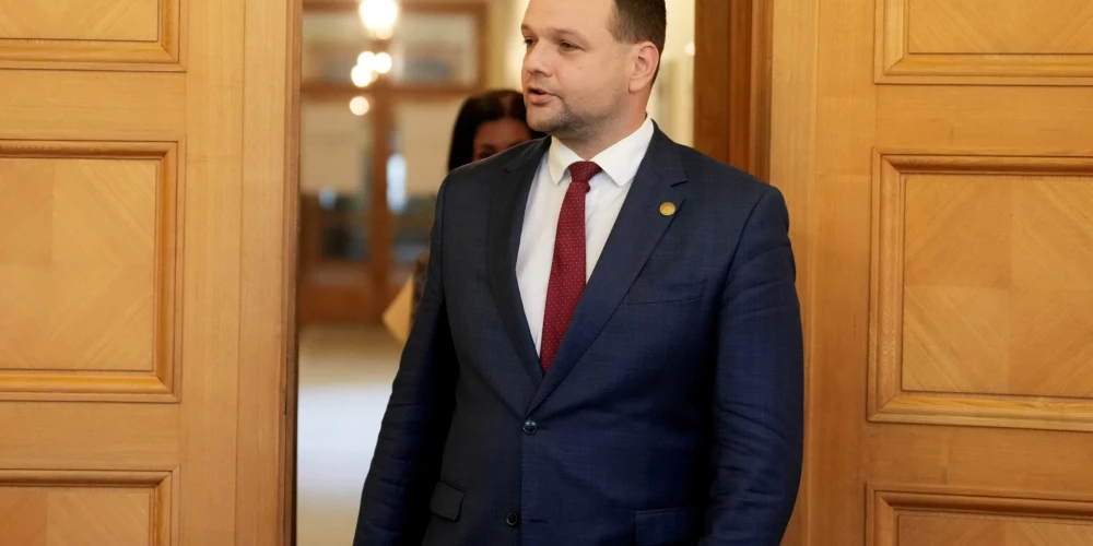 Labklājības ministrs Reinis Uzulnieks. 
