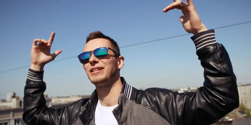 Ekrānuzņēmums no "Ziepniekkalns" video. 