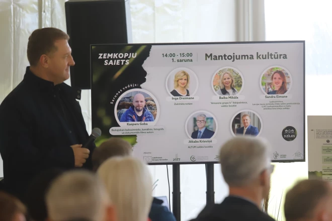 LLKC valdes priekšsēdētājs Mārtiņš Cimermanis neslēpa gandarījumu par “pirmo zīli”, izskatās, ka no tās izaugs pamatīgs ozols.