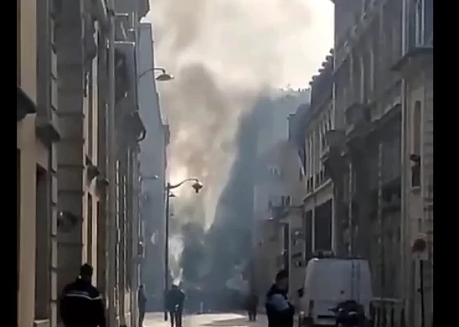 ВИДЕО: возле офиса премьер-министра Франции произошел взрыв