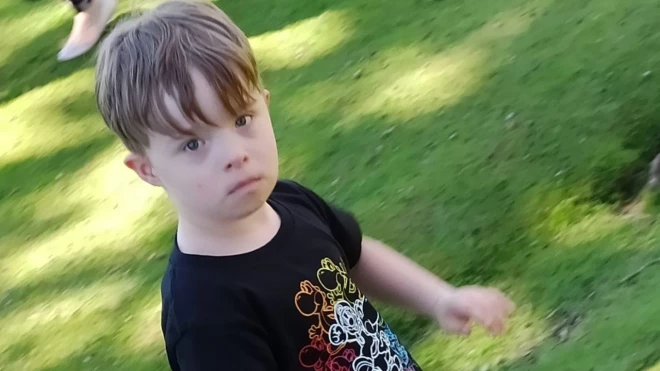 Cамая большая мамина боль – что Патрик почти не говорит.