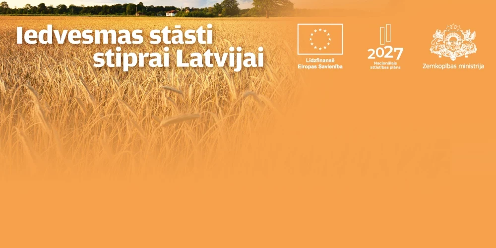 Tēma Iedvesmas stāsti stiprai Latvijai.
