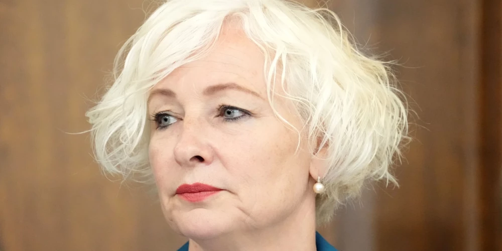 Председатель парламента Дайга Миериня.