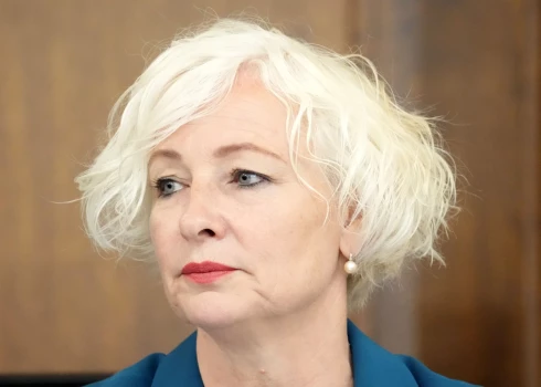 Председатель парламента Дайга Миериня.