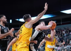 "VEF Rīga" FIBA Čempionu līgas sezonas pirmajā spēlē atzīst Atēnu AEK pārākumu