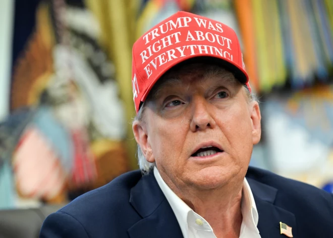 Tramps atzīst: miers Ukrainā būs grūtāk panākams nekā Tuvajos Austrumos