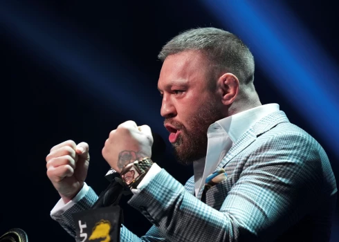 Īru jauktās cīņu mākslas cīkstonis Konors Makgregors.