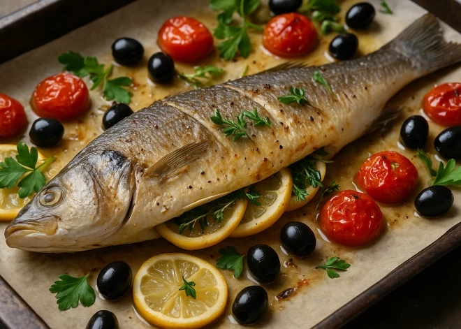 Полчаса - и на столе рыба, как в греческом ресторанчике у моря