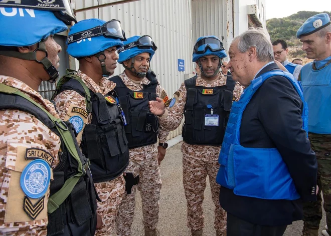 Par 25 procentiem tiks samazināti ANO miera spēki
