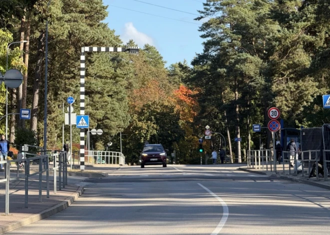 Brīvības ielā Ogrē atjaunota satiksme