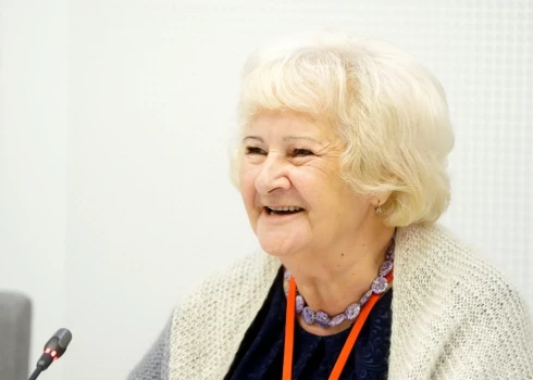 Председатель Федерации пенсионеров Айя Барча.