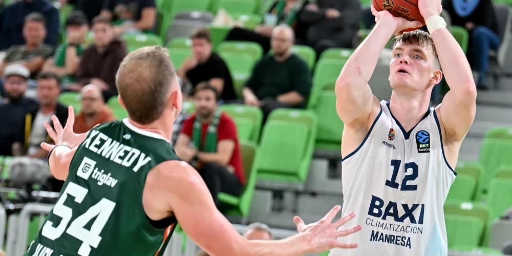 Mārcis Šteinbergs arī šajā sezonā spēlē būtisku lomu Manrezas BAXI klubā.