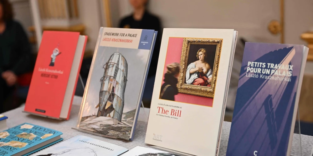 Nobela balva literatūrā piešķirta ungāru rakstniekam Lāslo Krasnohorkai.