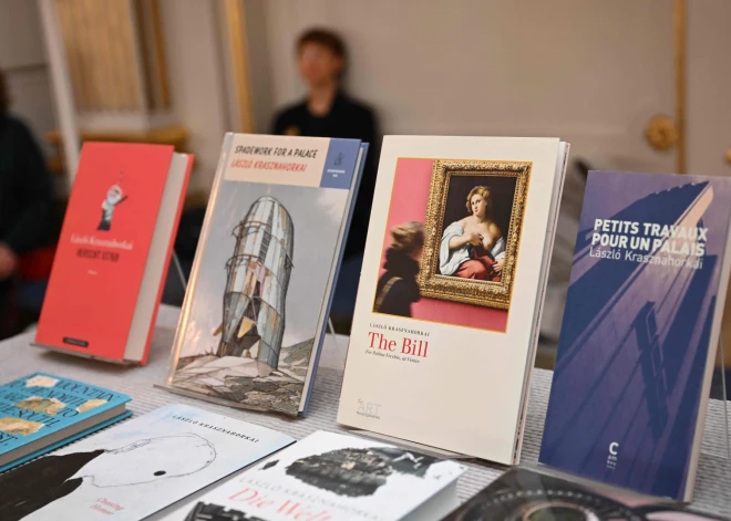 Nobela prēmija literatūrā piešķirta ungāru rakstniekam Lāslo Krasnohorkai