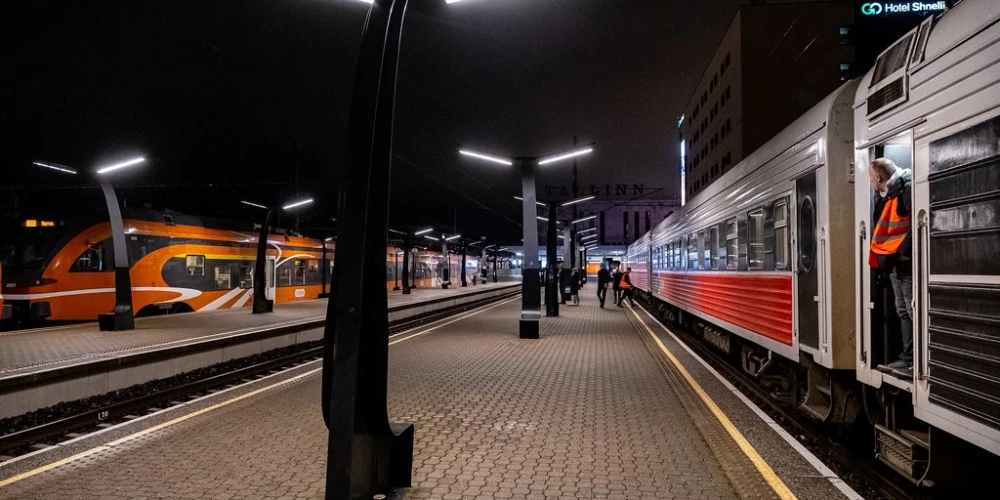 Pēc 20 gadu pārtraukuma – vēsturisks nakts vilciens no Viļņas caur Rīgu uz Tallinu..