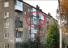 ВИДЕО: в России неадекватный отец выбросил трехлетнюю дочь в окно четвертого этажа