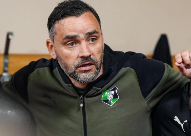 FK "Auda" īsi pirms sezonas beigām paziņo par trenera Jurģa Kalna atlaišanu