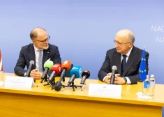Andris Sprūds un ES komisārs Andrjus Kubiļus: Krievijas provokāciju apstākļos nepieciešama ātra un koordinēta rīcība aizsardzības spēju stiprināšanā