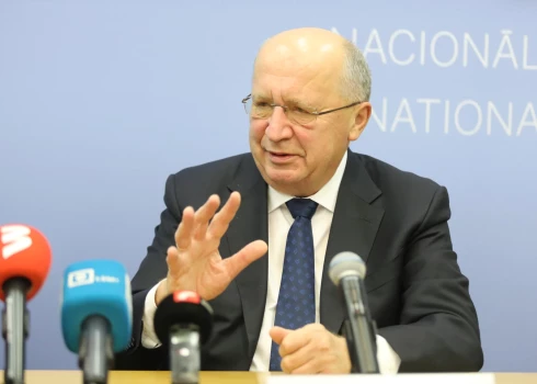 Комиссар Европейского союза (ЕС) по обороне и космосу Андрюс Кубилюс.