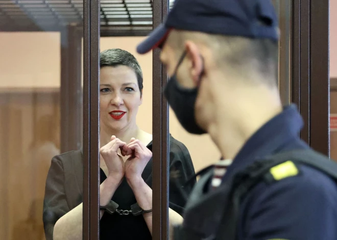 Lukašenko ieslodzītā 2020. gada protestu līdere Marija Kaļesņikava pirmo reizi divarpus gados sazinās ar radiem