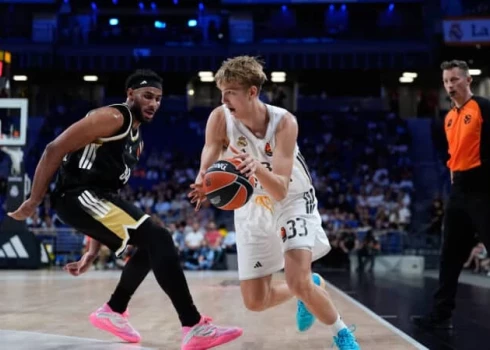 Gunārs Grīnvalds savā debijā ULEB Eirolīgā nospēlēja 48 sekundes.