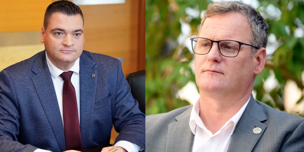 Эдвард Ратниекс и Виестурс Клейнбергс.