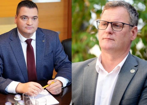 Эдвард Ратниекс и Виестурс Клейнбергс.