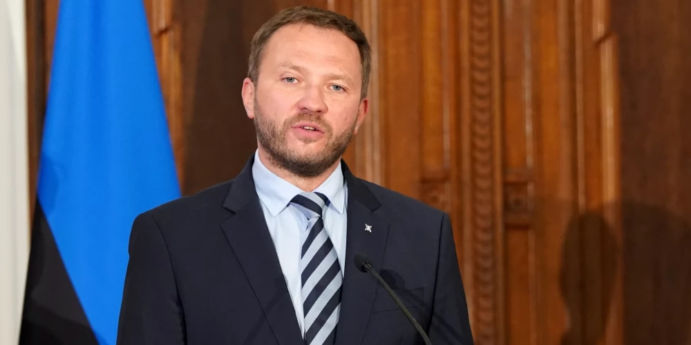 Igaunijas ārlietu ministrs Marguss Cahkna.