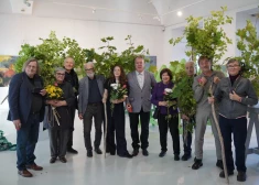 FOTO: Jelgava iepazīst Talsu mākslinieku pasauli ar izstādi “Kurzemes sajūtas”