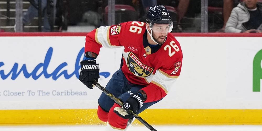 Komandas biedra trauma paver iespēju Balinskim pirmoreiz šosezon doties laukumā "Panthers" sastāvā.