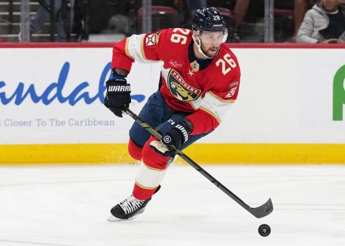 Komandas biedra trauma paver iespēju Balinskim pirmoreiz šosezon doties laukumā "Panthers" sastāvā.