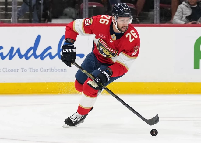 Komandas biedra trauma paver iespēju Balinskim pirmoreiz šosezon doties laukumā "Panthers" sastāvā