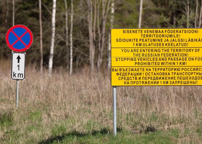Pēc pastiprinātas Krievijas aktivitātes pierobežā Igaunija slēdz ceļa posmu tā saucamajā "Sātses zābakā"
