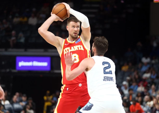 Porziņģis gūst 13 punktus un palīdz "Hawks" izcīnīt uzvaru