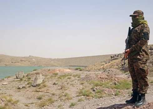 "Taliban" drošības dienesta darbinieks.