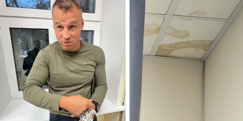 Майрис Бриедис был неаккуратен и попал в больницу.