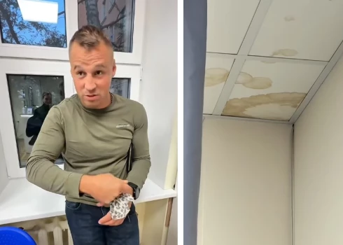 Майрис Бриедис был неаккуратен и попал в больницу.