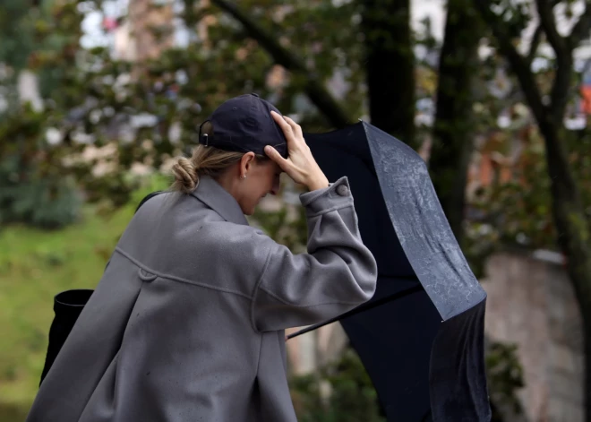 Rīgā spēcīgais vējš nodarījis nelielus postījumus; rīdzinieki aicināti neapmeklēt parkus un kapsētas